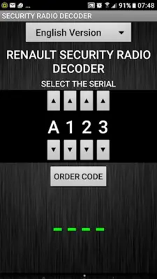 Fit Renault Radio Code Decoder android App screenshot 2